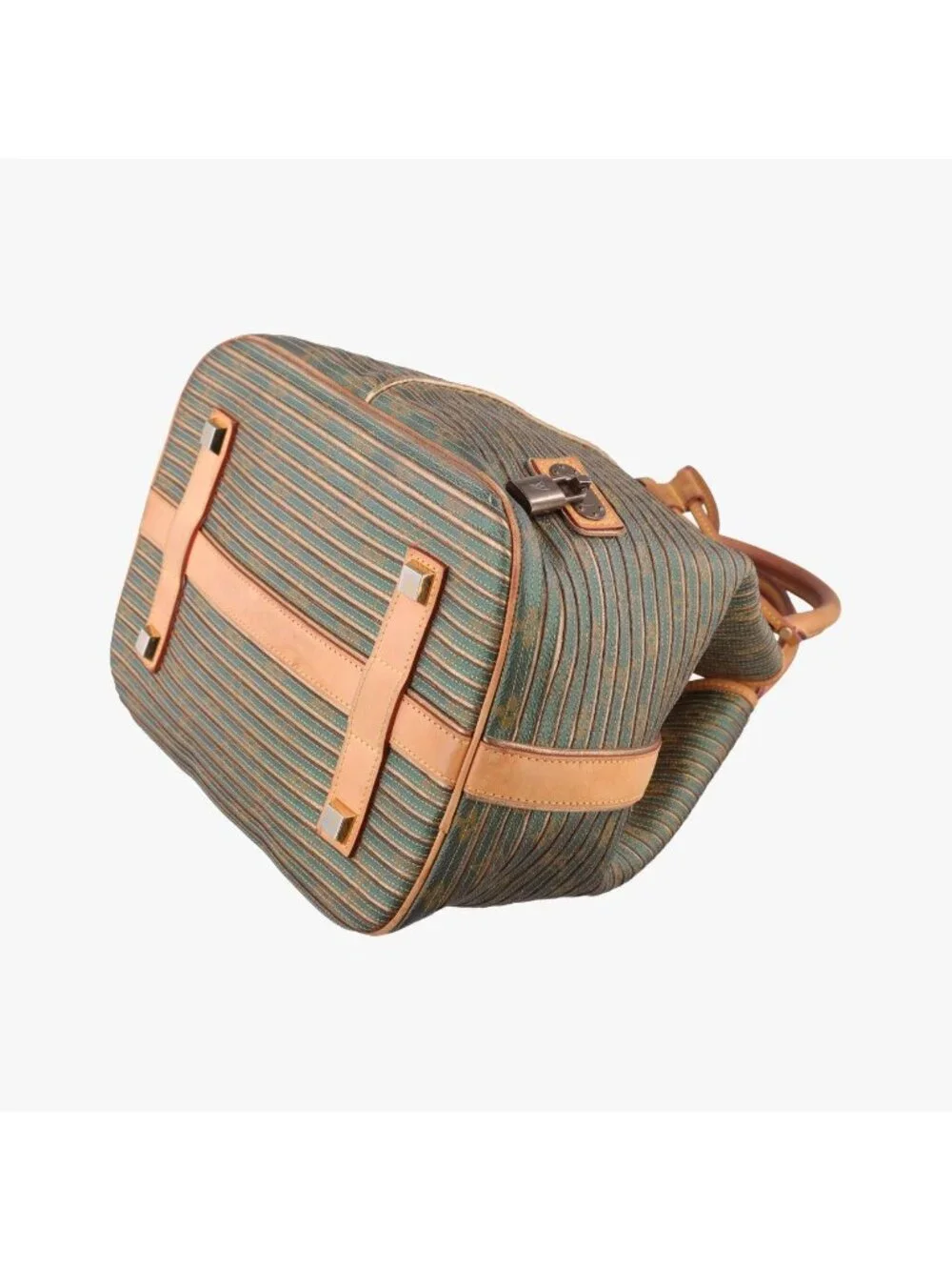Louis Vuitton Neo Khaki Green Monogram Eden Calf Leather Shoulder